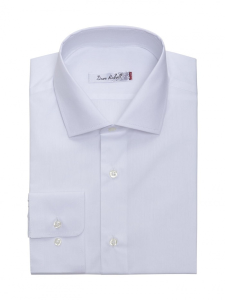 Белая сорочка Dave Raball Slim fit N000092