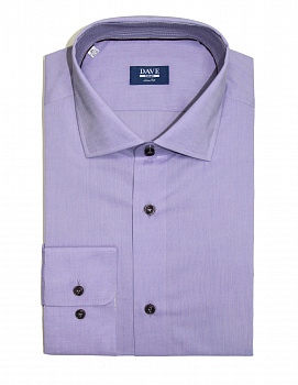 Сиреневая сорочка Dave Raball Regular fit  010715