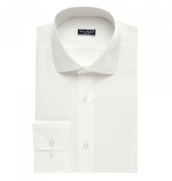 Сорочка Dave Raball молочного цвета Super Slim fit 008604