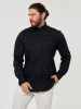 Рубашка черная Dave Raball Regular  fit 000314 RF 