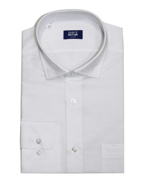 Белая сорочка Dave Raball Slim fit 011097