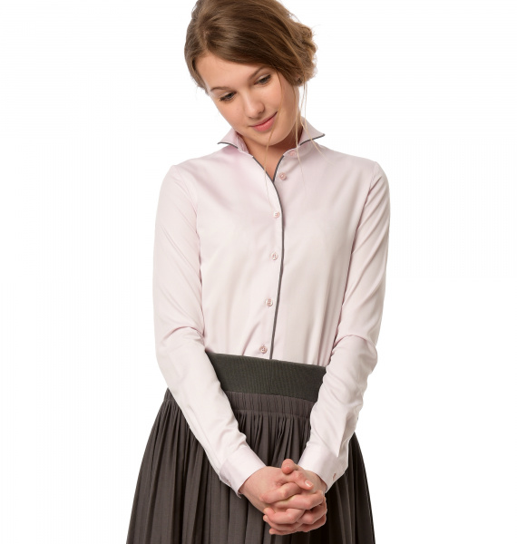 Розовая блузка Colletto Bianco Junior Girl 007240 