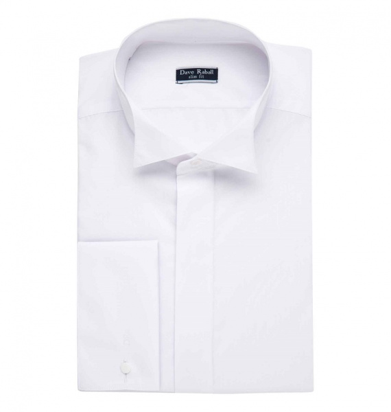 Белая сорочка Dave Raball Classic fit под бабочку 009224 LR CLF  
