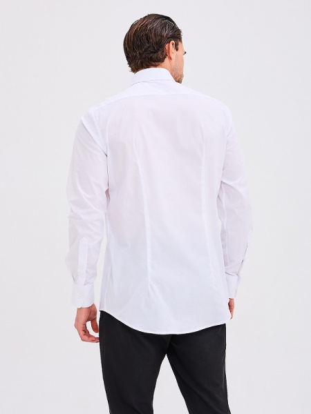 Рубашка Dave Raball Slim fit белая  000336 SF 