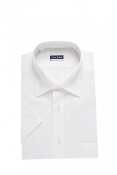 Белая сорочка Dave Raball Classic fit кор.рукав 005474 CLFs