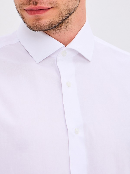 Рубашка Dave Raball Slim fit белая  000336 SF 