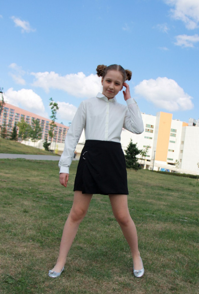Молочная сорочка Colletto Bianco Junior Girl 000174 
