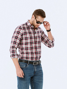Рубашка Dave Raball Regular fit в клетку 000090