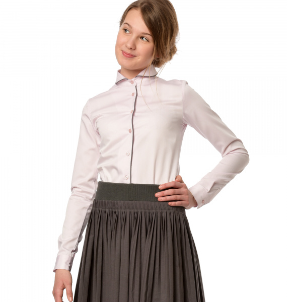Розовая блузка Colletto Bianco Junior Girl 007240