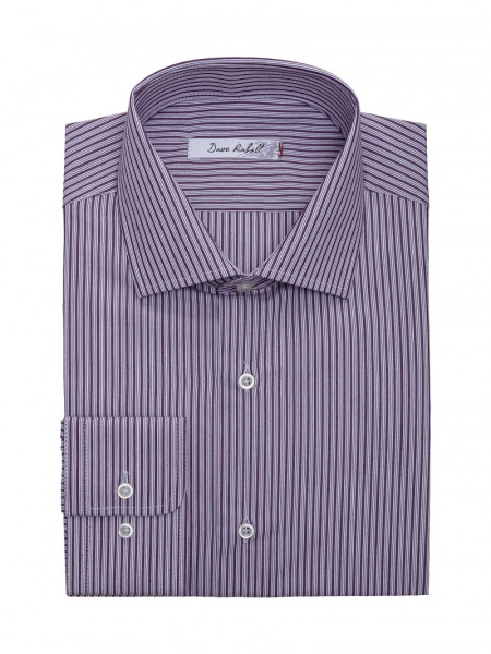Бордовая сорочка Dave Raball Regular fit 000050