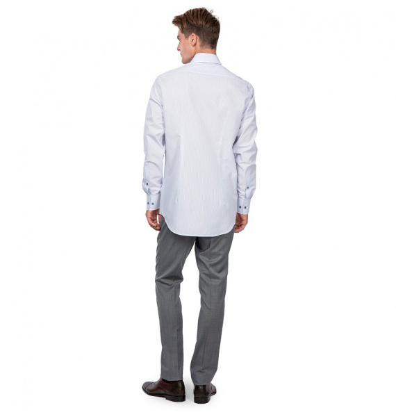 Голубая сорочка Dave Raball Regular fit 007765 