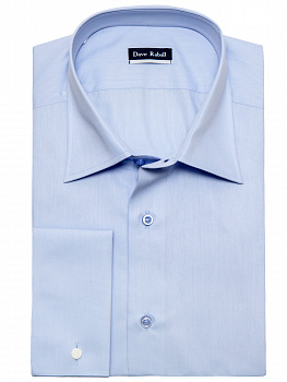 Рубашка Dave Raball голубая запонка Regular Fit 005959 RF 