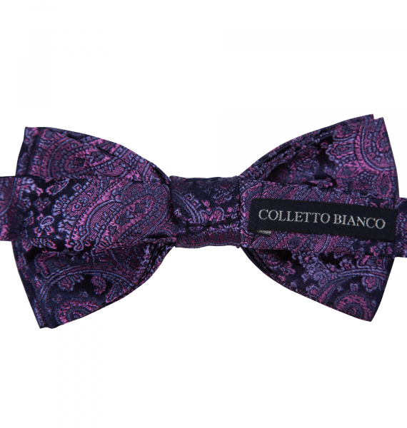 Галстук-бабочка Colletto Bianсo 100% шелк Bow 48970212 